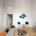Elegant Apartment With Stunning Frescoed Ceilings